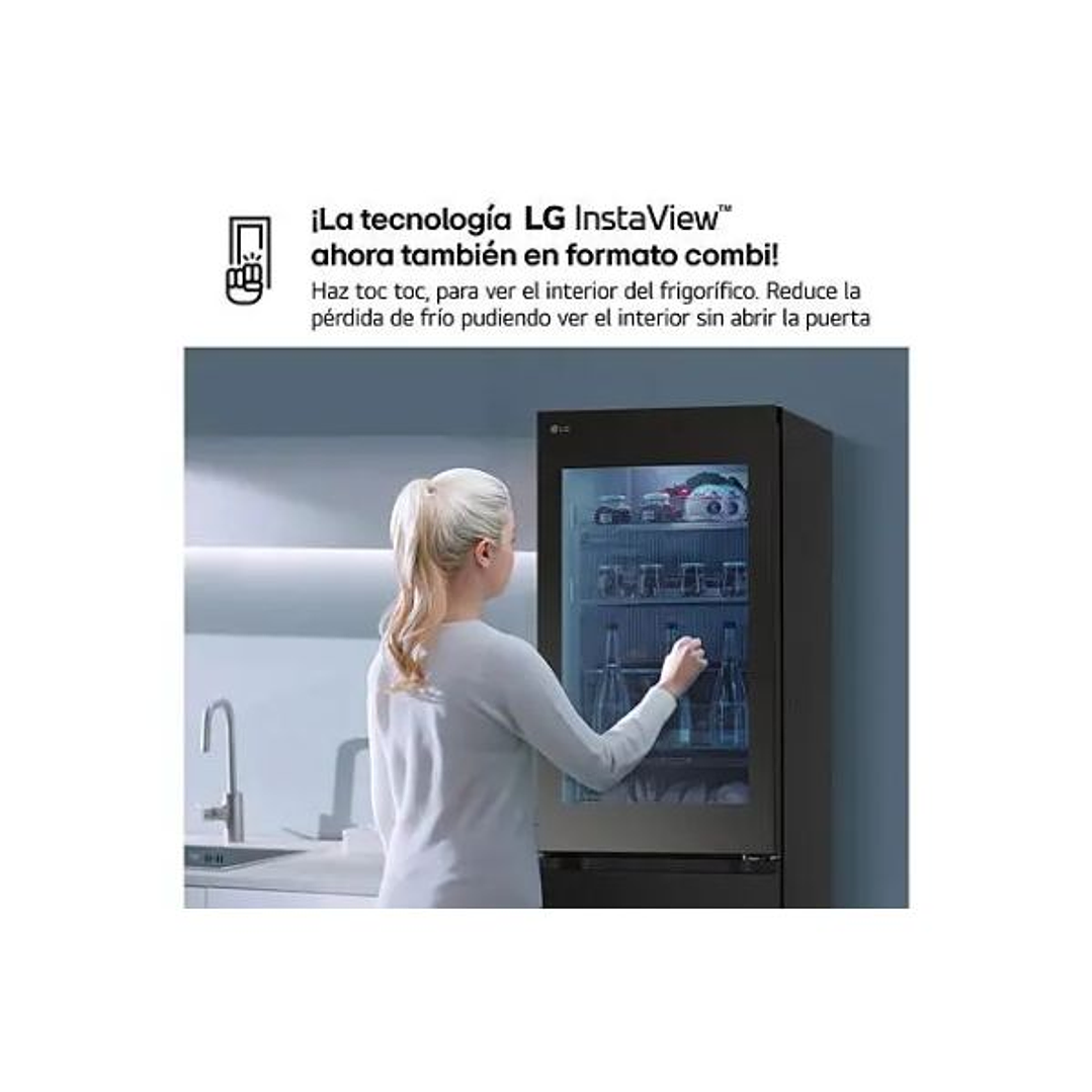 Frigorífico Combi LG GBG5160CEV Instaview Door Cooling+ | Tecnología Avanzada y Diseño Premium 13