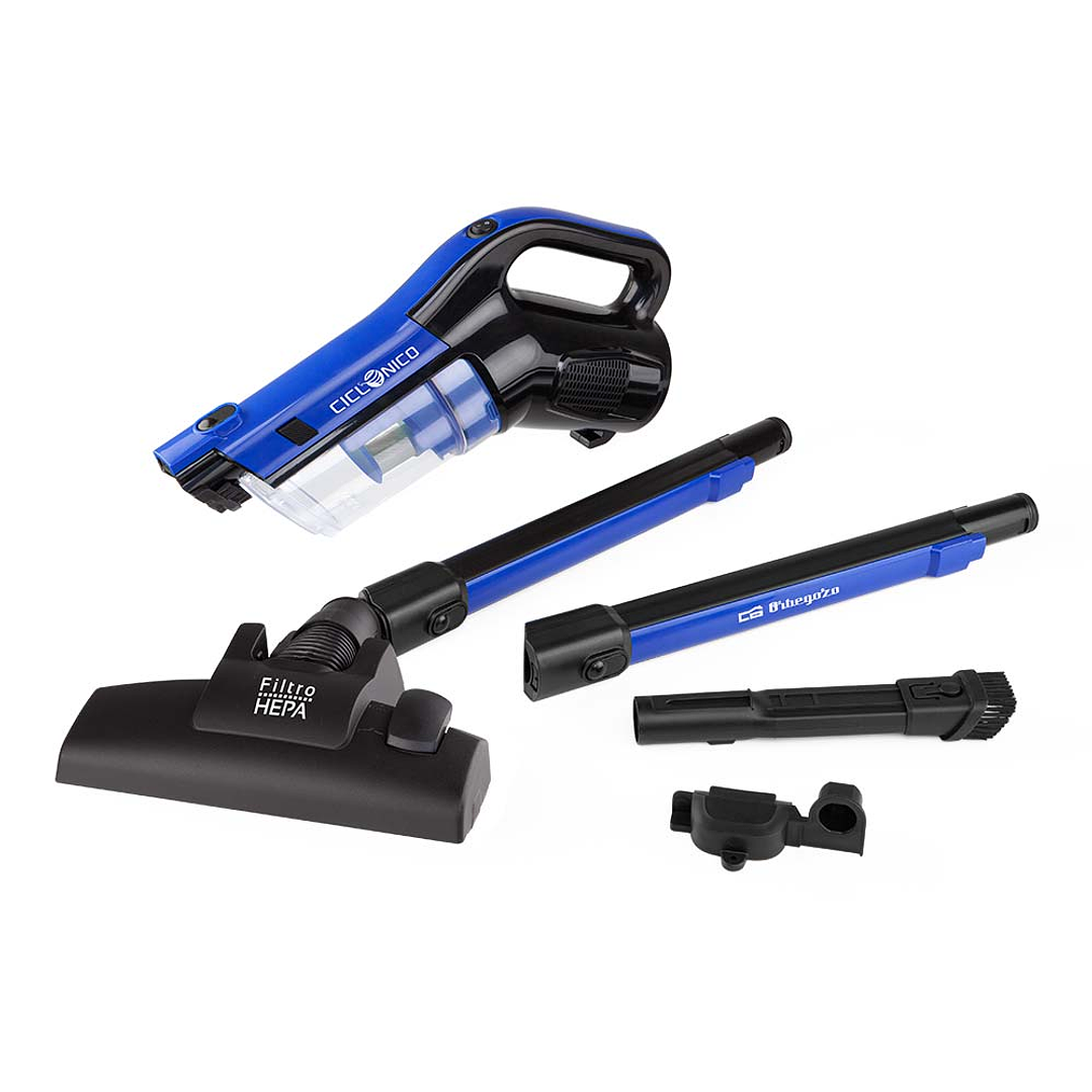 Aspirador Escoba Orbegozo AP4800 | Potencia Ciclónica 600W y Filtro HEPA | 3 en 1 sin bolsa 5