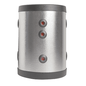 Acumulador de Inercia Vertical Aislado IDROGAS AR-A | Eficiencia Térmica para Instalaciones de Refrigeración y Bomba de Calor