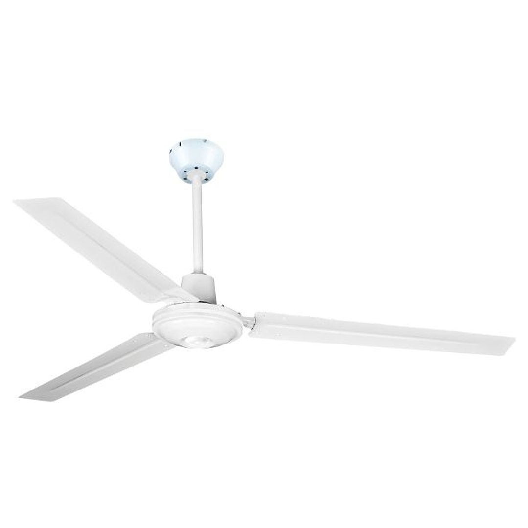 Ventilador de Techo Blanco 3 Aspas MERCAFAN INDUSTRIAL con Mando – Potencia y Diseño para un Confort Eficiente 1