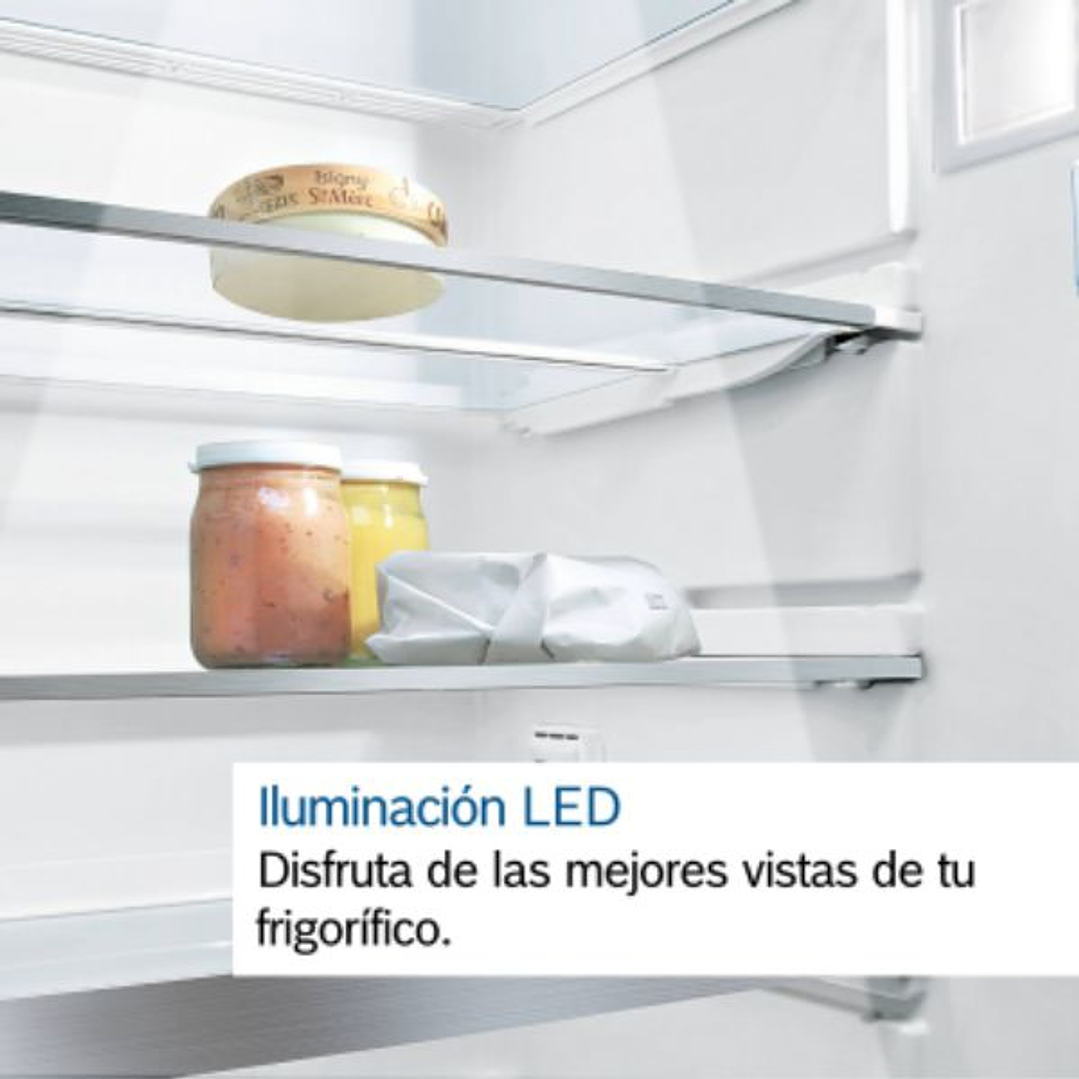 Frigorífico Americano Bosch KAG93AIEP Serie 6 | Total NoFrost, Inox, con Dispensador de Agua y Hielo 2