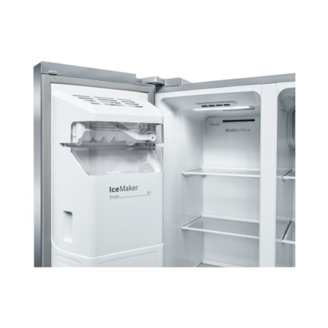 Frigorífico Americano Bosch KAG93AIEP Serie 6 | Total NoFrost, Inox, con Dispensador de Agua y Hielo 8