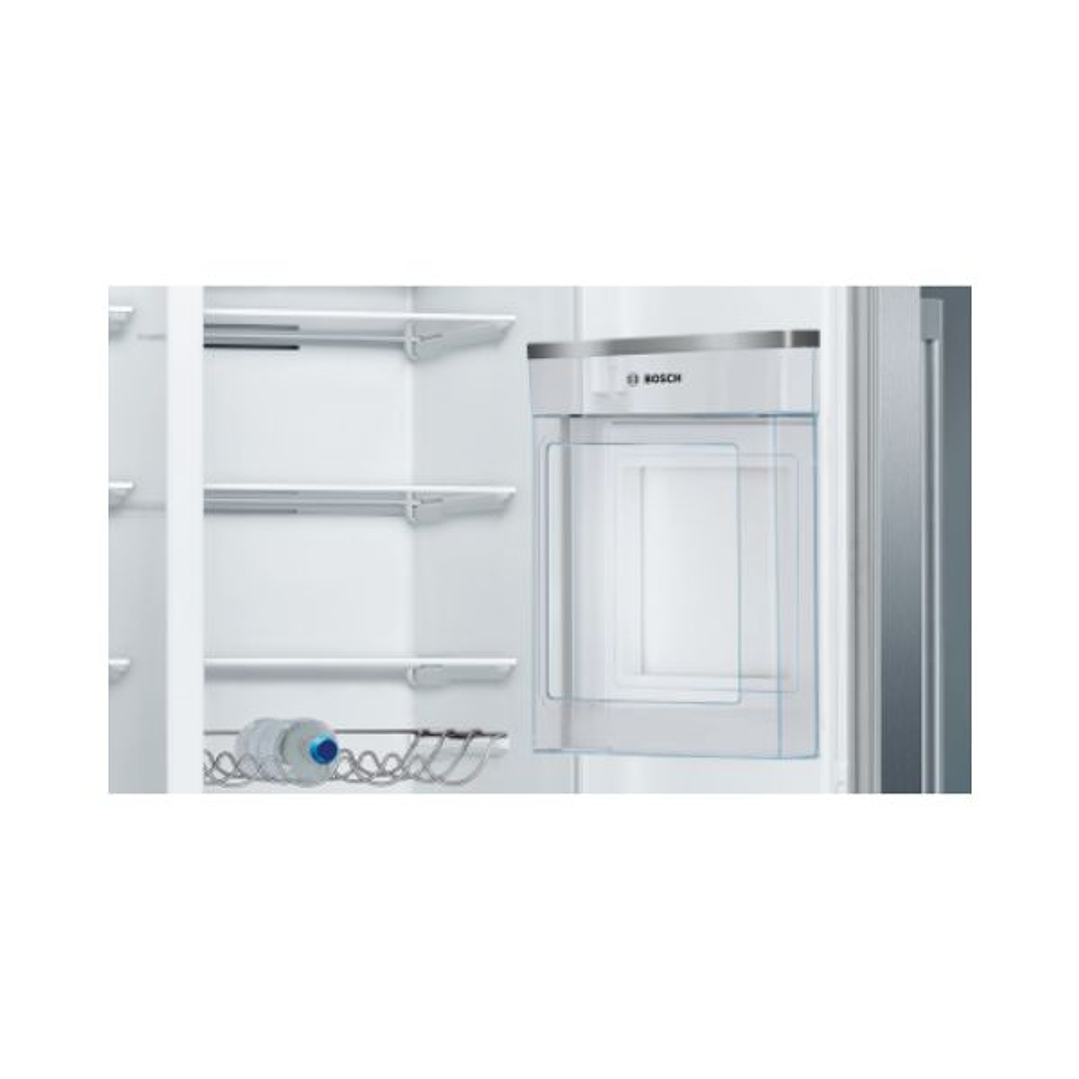 Frigorífico Americano Bosch KAG93AIEP Serie 6 | Total NoFrost, Inox, con Dispensador de Agua y Hielo 9