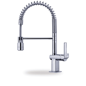 Grifo de Cocina Teka MY COMPACT Cromo 3893702 – Monomando con Caño Giratorio y Flexible