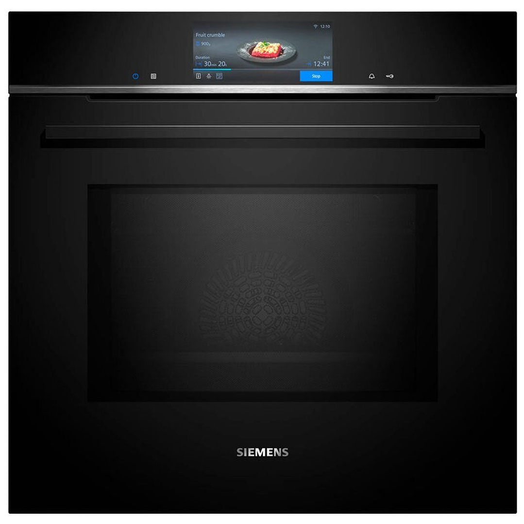 Horno Siemens HM778GMB1 – Combo con Microondas, Pirolítico y con Vapor Cristal 4