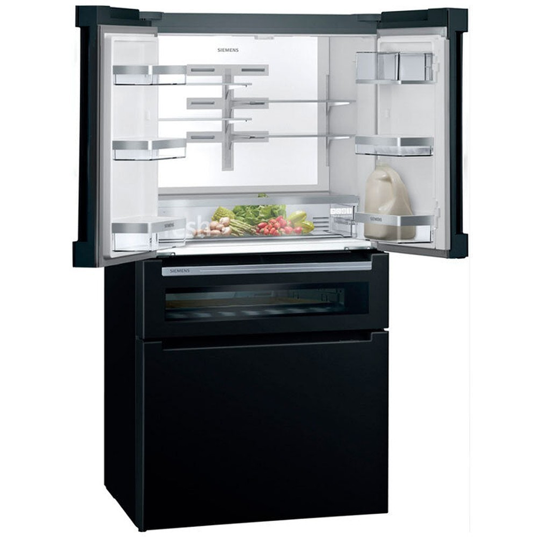 Frigorífico Siemens iQ700 KF96RSBEA French Door Negro – Diseño Premium, Espacio XXL y Tecnología Total noFrost 2