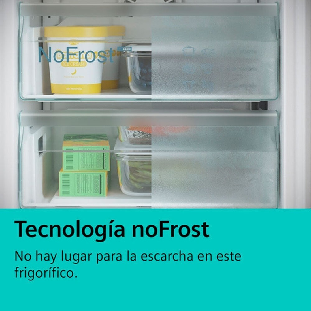Frigorífico Siemens iQ700 KF96RSBEA French Door Negro – Diseño Premium, Espacio XXL y Tecnología Total noFrost 7