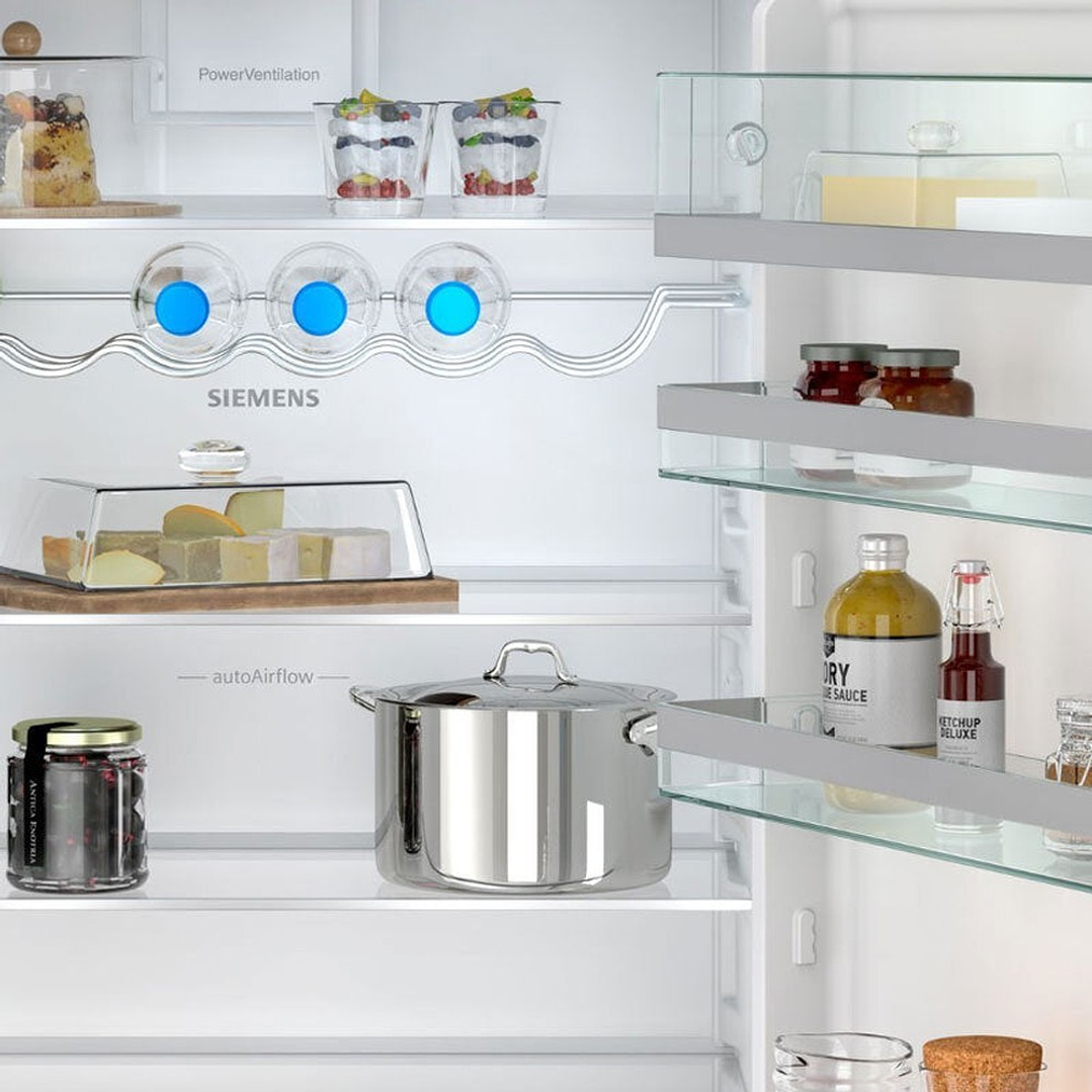 Frigorífico Combi Integrable Siemens KB96NADD0 NoFrost – Espacio XXL, Conservación Inteligente y Silencio Absoluto 7