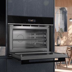 Horno microondas Siemens CE732GXB1 – 36 litros con Grill y Limpieza Hidrolítica