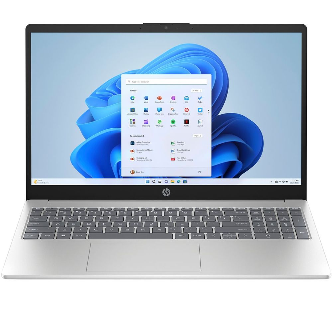 Portátil HP 15-FD0095NS i7 16GB + 1TB SSD Silver – Rendimiento, Diseño y Conectividad para tu Día a Día 1