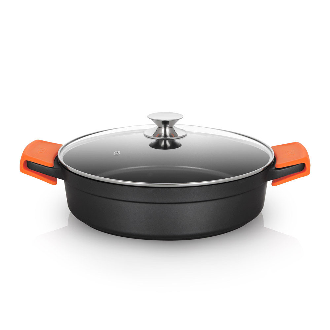 Cacerola Baja Orbegozo CDB 1036 36 cm – Tradición, Innovación y Versatilidad en tu Cocina 5