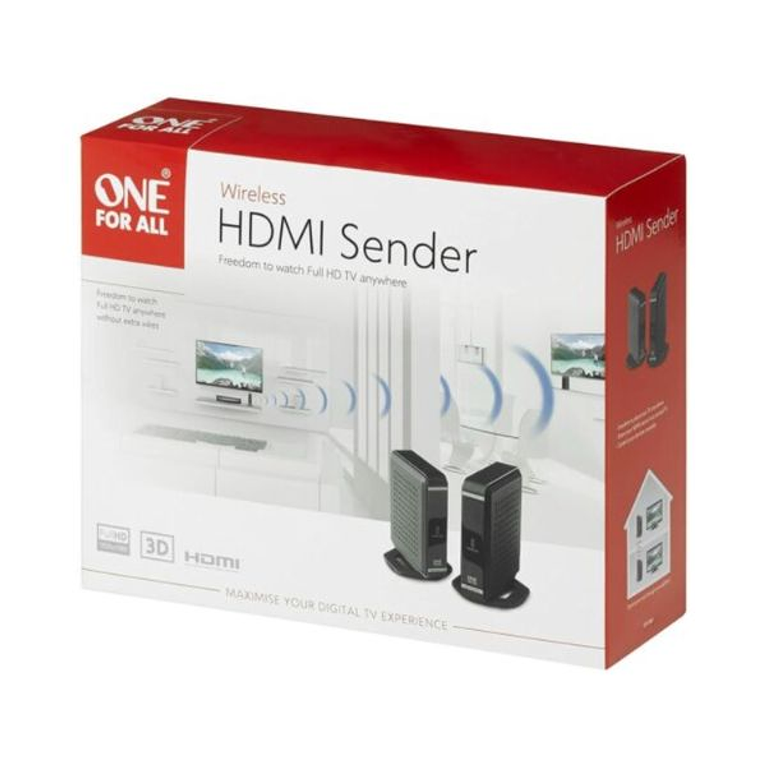 Antena Inalámbrica ONEFORALL SV1760 con HDMI y Alcance 30 m – Señal Full HD sin Interferencias 5