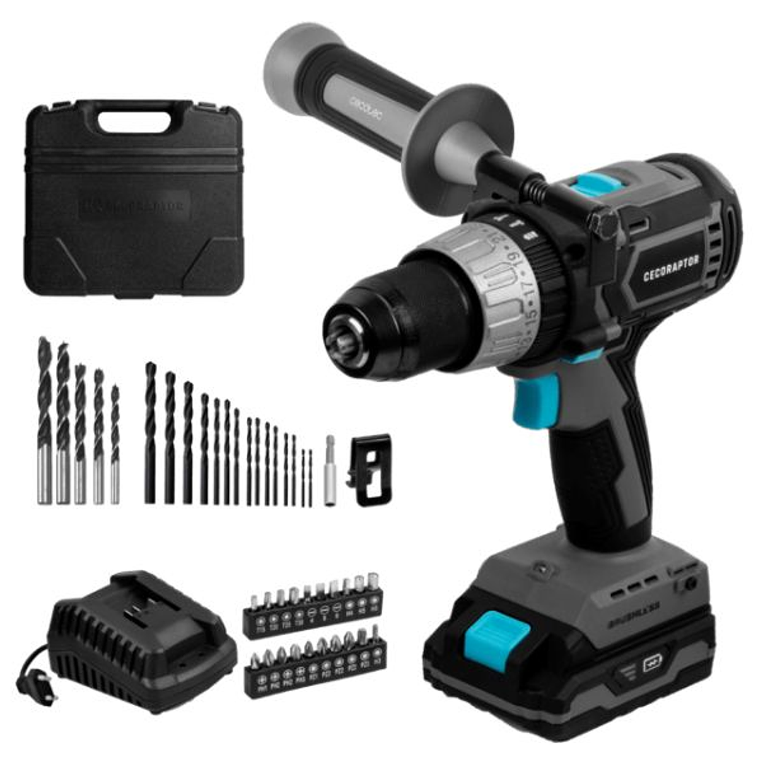 CecoRaptor Perfect ImpactDrill 2020 Brushless Ultra – Taladro Atornillador, Perforador y Percutor a Batería 1