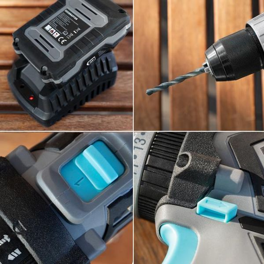 CecoRaptor Perfect ImpactDrill 2020 Brushless Ultra – Taladro Atornillador, Perforador y Percutor a Batería 9