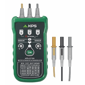 Comprobador de Fases KPS CF100 – Precisión y Seguridad en Sistemas Eléctricos Trifásicos