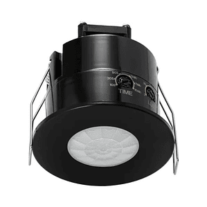 Detector de Movimiento Celer C2 para Techo Empotrable – 360°, 8m, Blanco o Negro