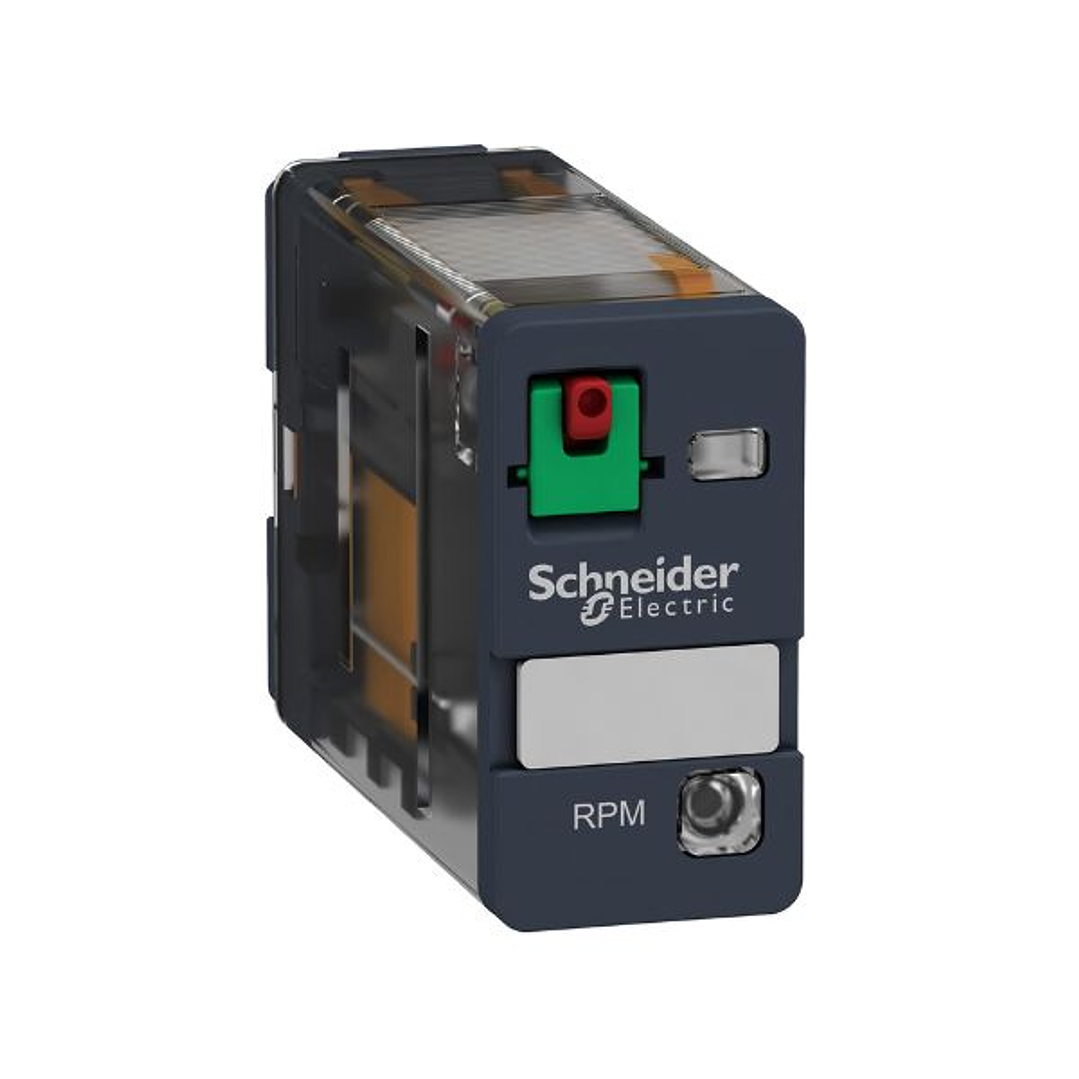 Relé de Potencia Enchufable con LED 1NA-NC 15A 24VAC SCHNEIDER RPM12B7 1