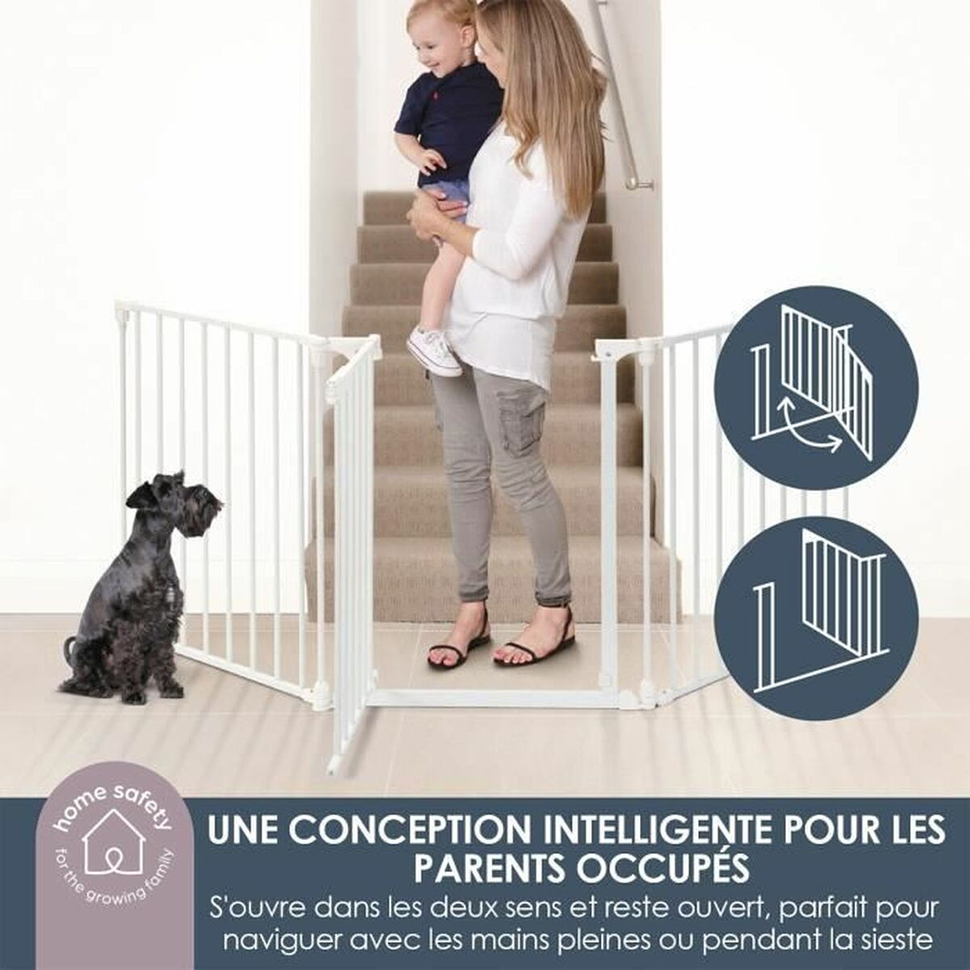 Barrera de Seguridad Dreambaby – Protección Infantil en Metal 5