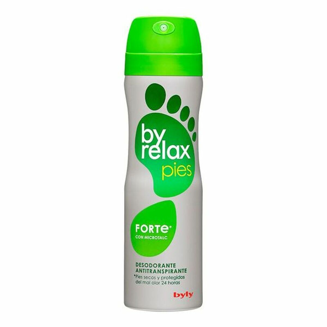 Desodorante Antitranspirante para Pies Byrelax Byly Forte 250 ml – Frescura y Protección Intensa Durante 24 Horas 1
