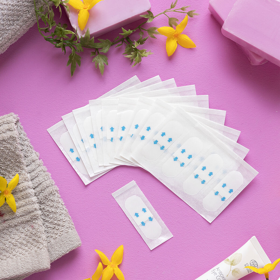 Parches de Lifting Facial Adhesivos Invisibles Liftrik InnovaGoods – Rejuvenece tu Rostro al Instante 1