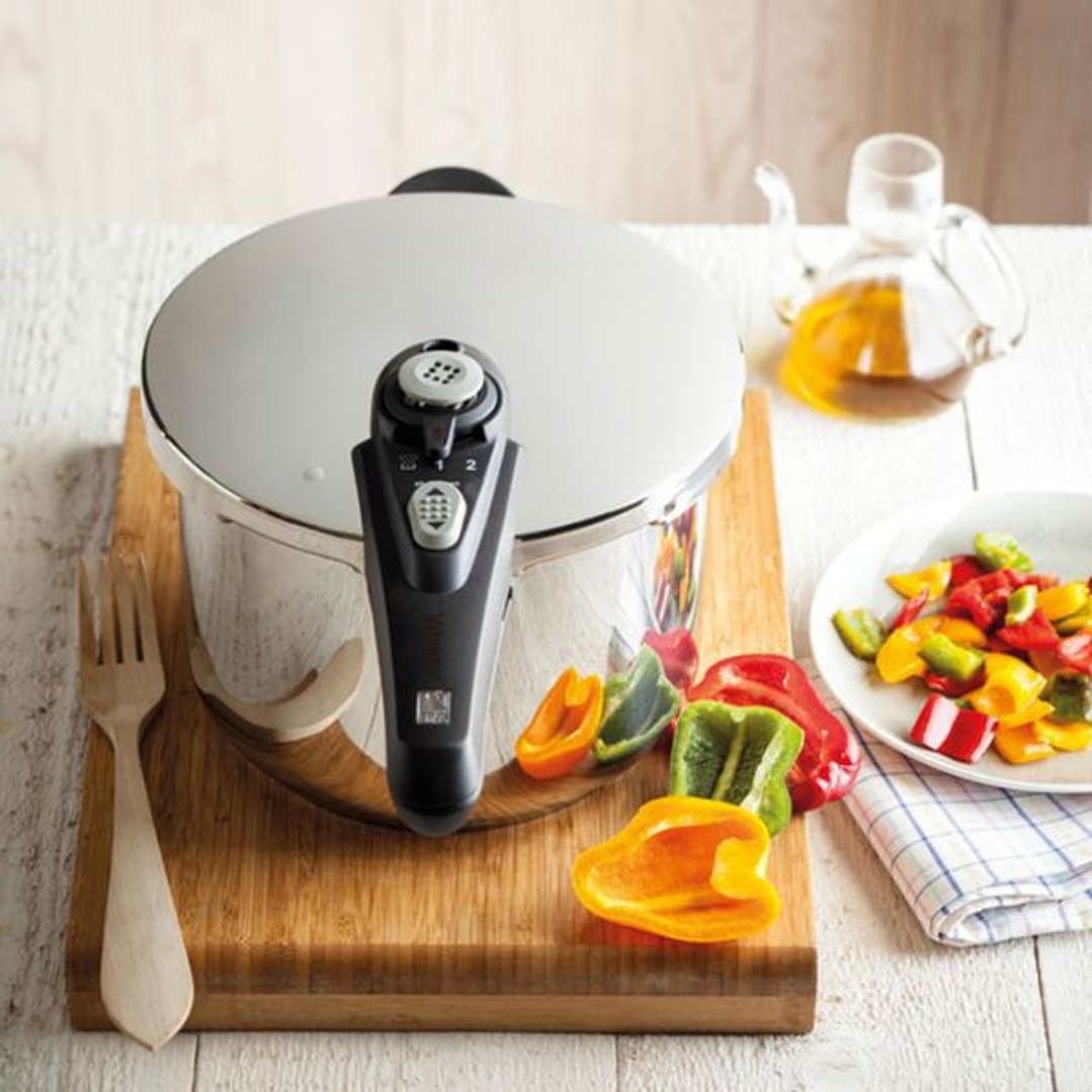 Olla a presión BRA Vitesse 3L A185100 – Cocina Rápida, Segura y Eficiente en Cualquier Tipo de Cocina 1