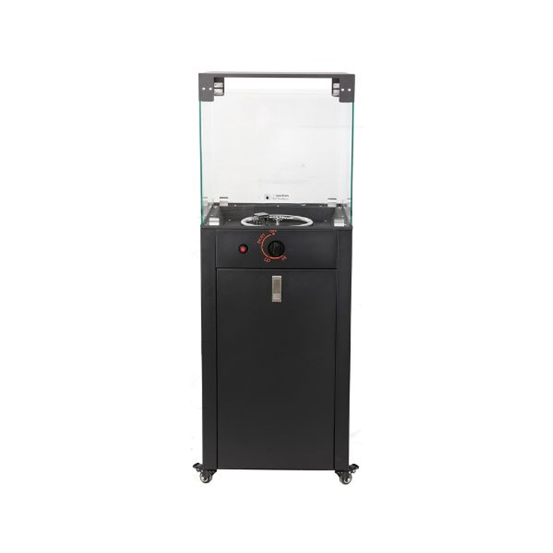 Estufa de Gas Butano para Exterior con Ruedas MERCALOR NEW MERCAFOC 9,5kW 2