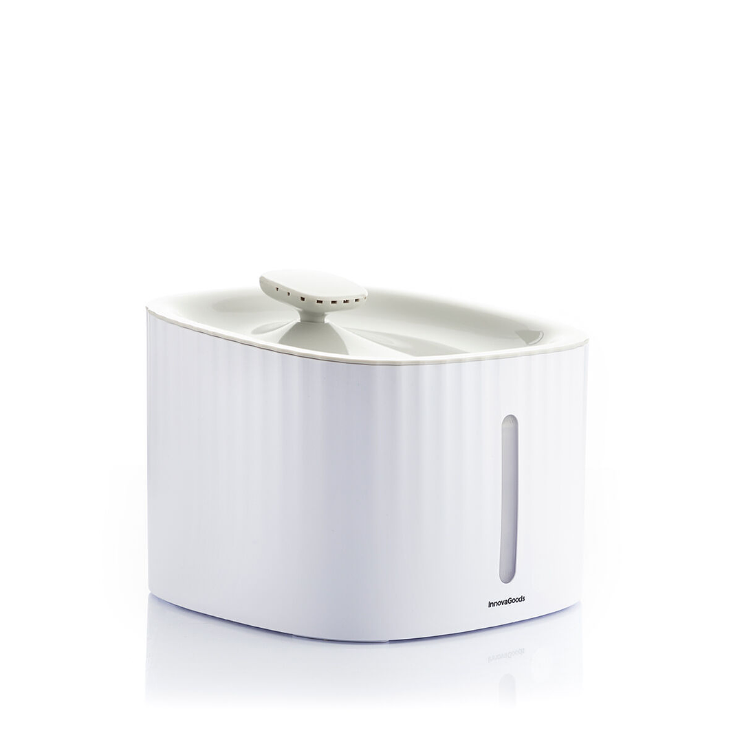 Fuente para Mascotas Drinkatt InnovaGoods 3L – Bebedero Automático Silencioso con Filtros 2