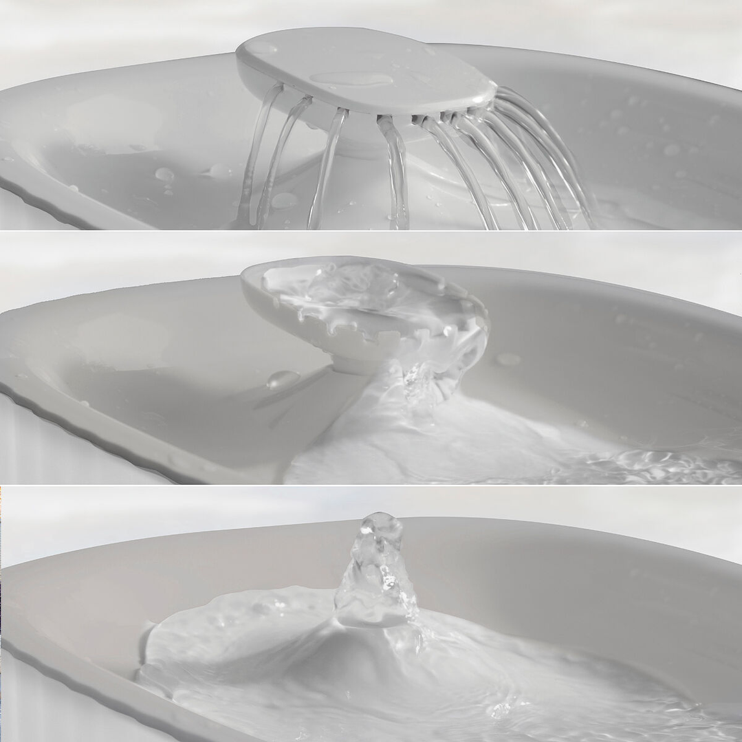 Fuente para Mascotas Drinkatt InnovaGoods 3L – Bebedero Automático Silencioso con Filtros 10