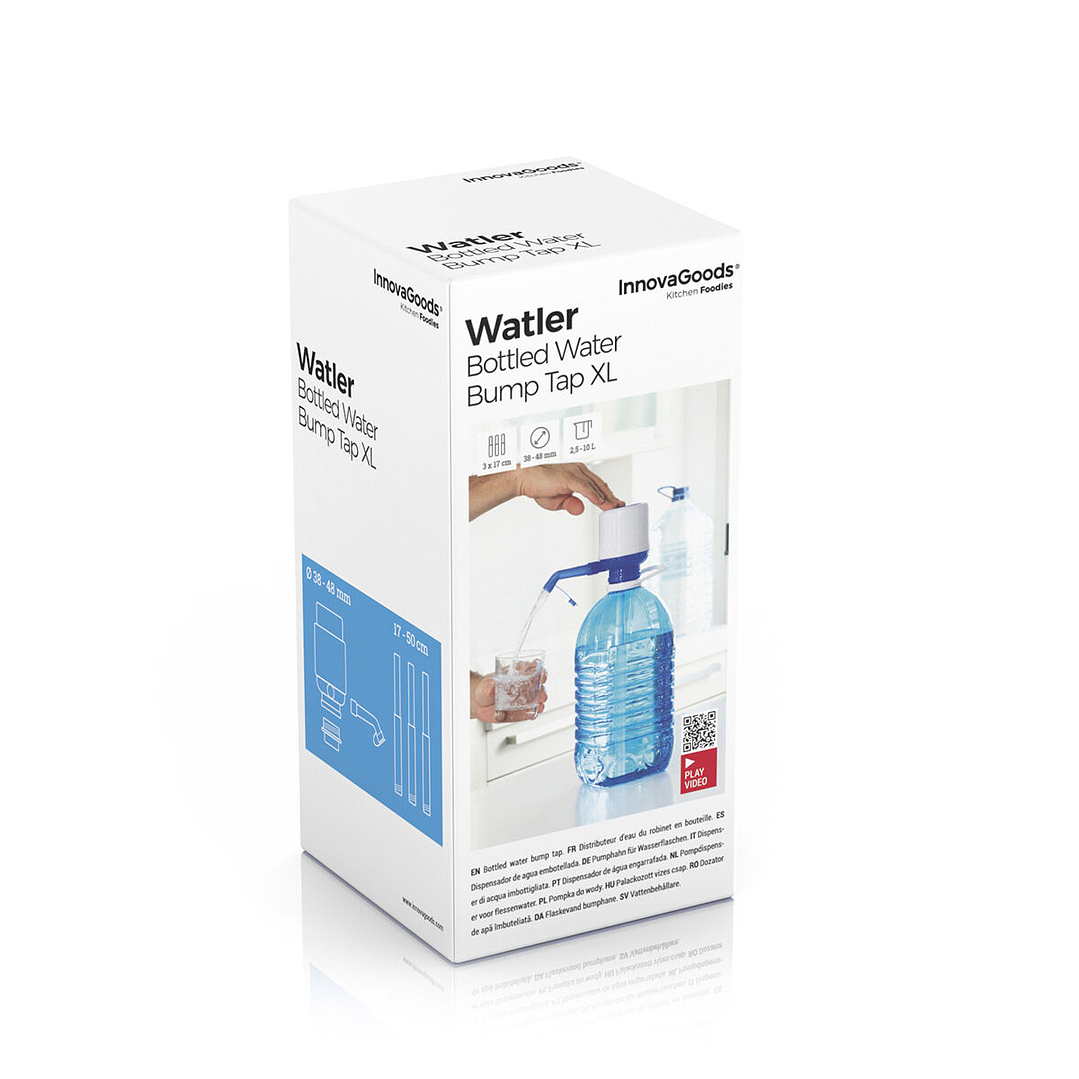 Dispensador de Agua Manual para Garrafas XL Watler InnovaGoods  Compatible con Garrafas de 2,5 a 10 Litros 4