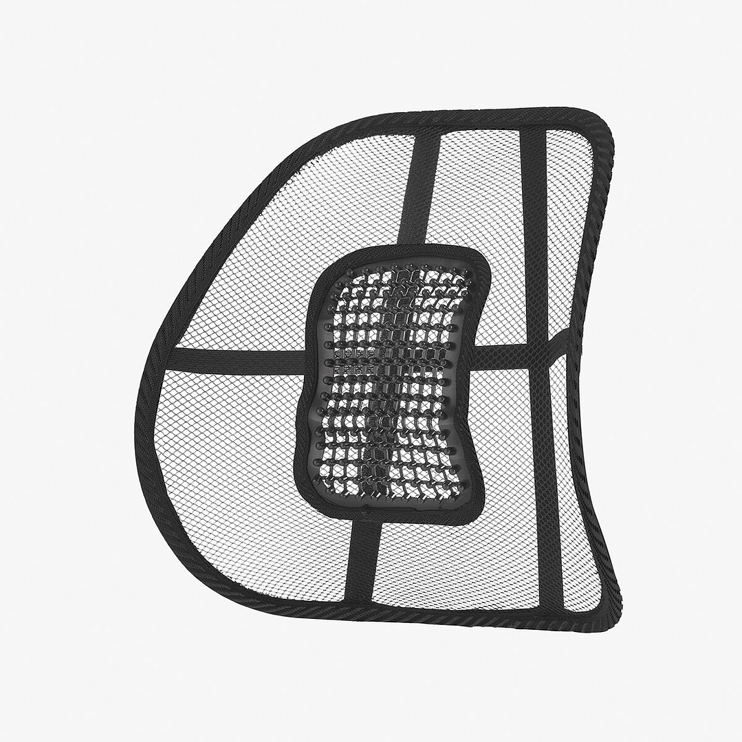 Respaldo Lumbar Portátil Transpirable Backonfy InnovaGoods | Soporte Ergonómico para Silla, Oficina y Coche 5