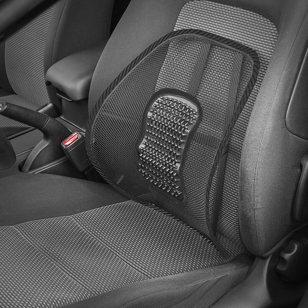 Respaldo Lumbar Portátil Transpirable Backonfy InnovaGoods | Soporte Ergonómico para Silla, Oficina y Coche 6