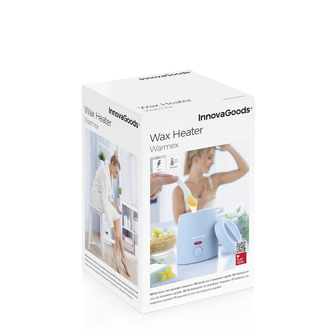 Calentador de Cera para Depilación Warmex InnovaGoods  Eléctrico, Reutilizable y con Temperatura Regulable 9