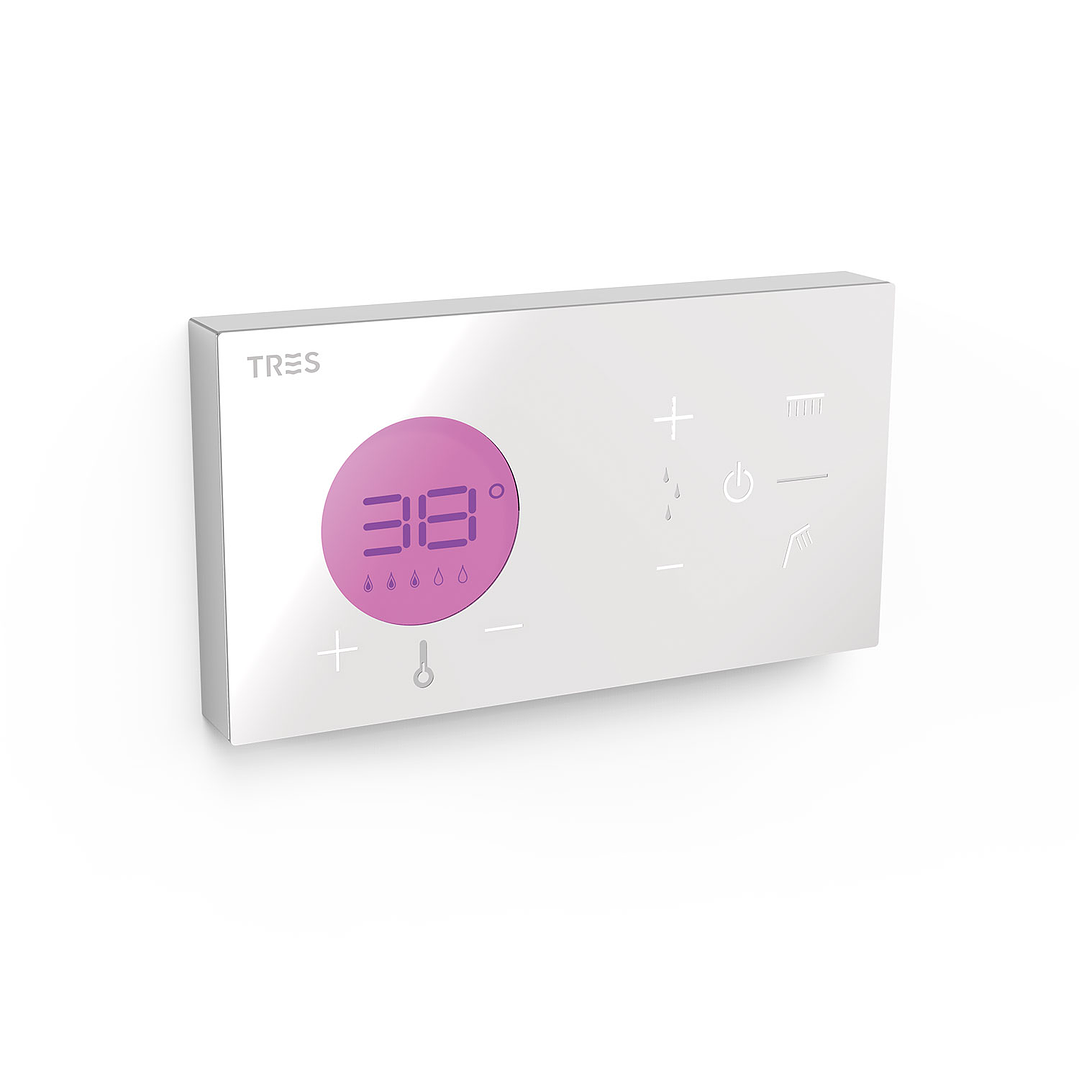 Control Termostático Electrónico Empotrado 2 Vías Shower Technology con Certificación BELGAQUA 1