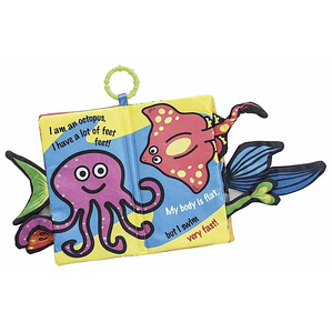 Libro Bebé Blando 3D con Diseño de Animales  Juguete Sensorial para Morder desde +3 Meses