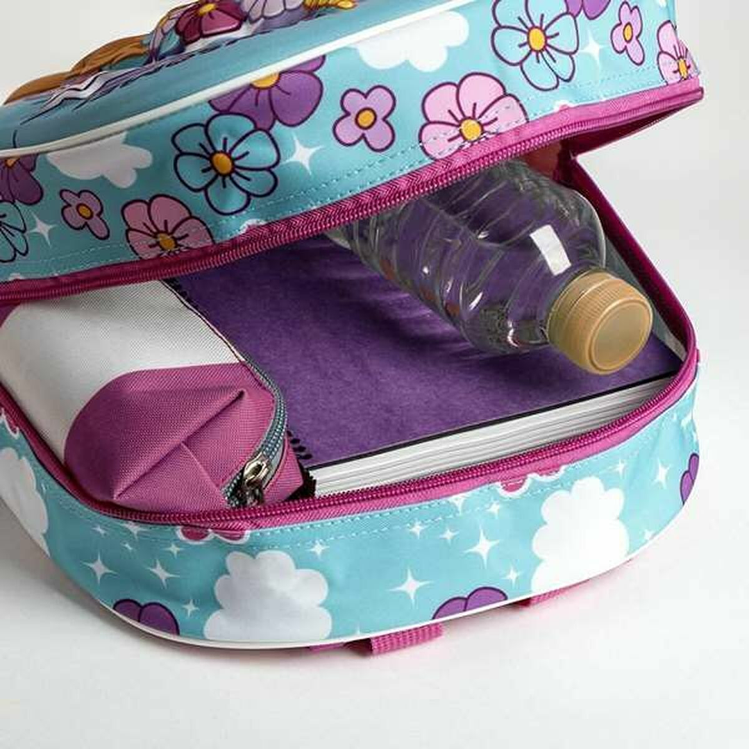 Mochila Infantil Rosa The Paw Patrol - Diseño Oficial para Niñas con Medidas 25 x 31 x 10 cm 5