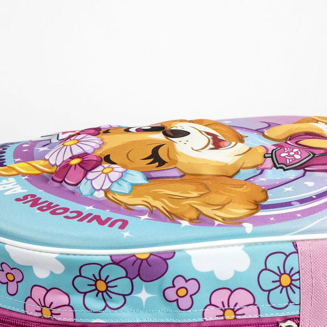 Mochila Infantil Rosa The Paw Patrol - Diseño Oficial para Niñas con Medidas 25 x 31 x 10 cm 8