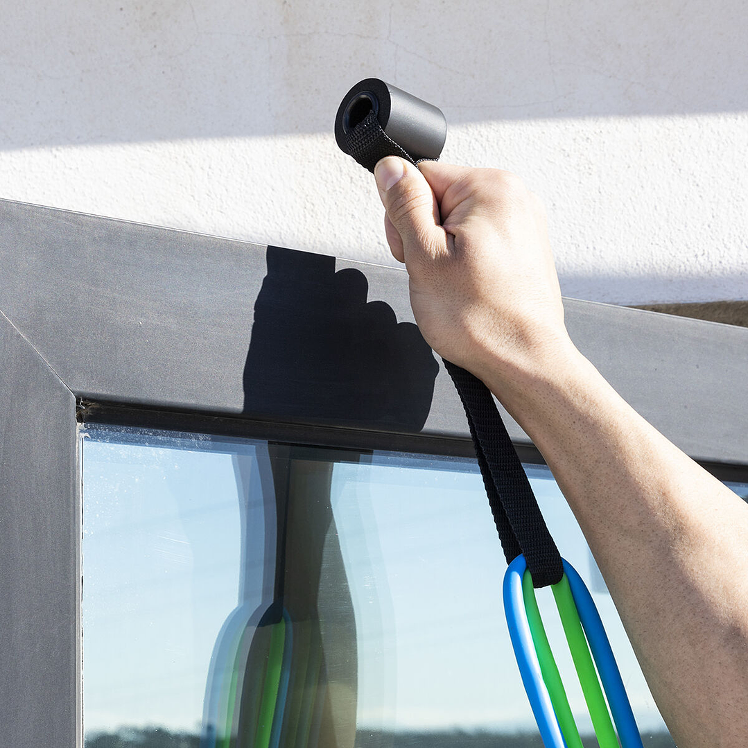 Set de Bandas de Resistencia Tribainer InnovaGoods - 3 Unidades con Accesorios y Guía de Ejercicios para Entrenamiento Integral 7