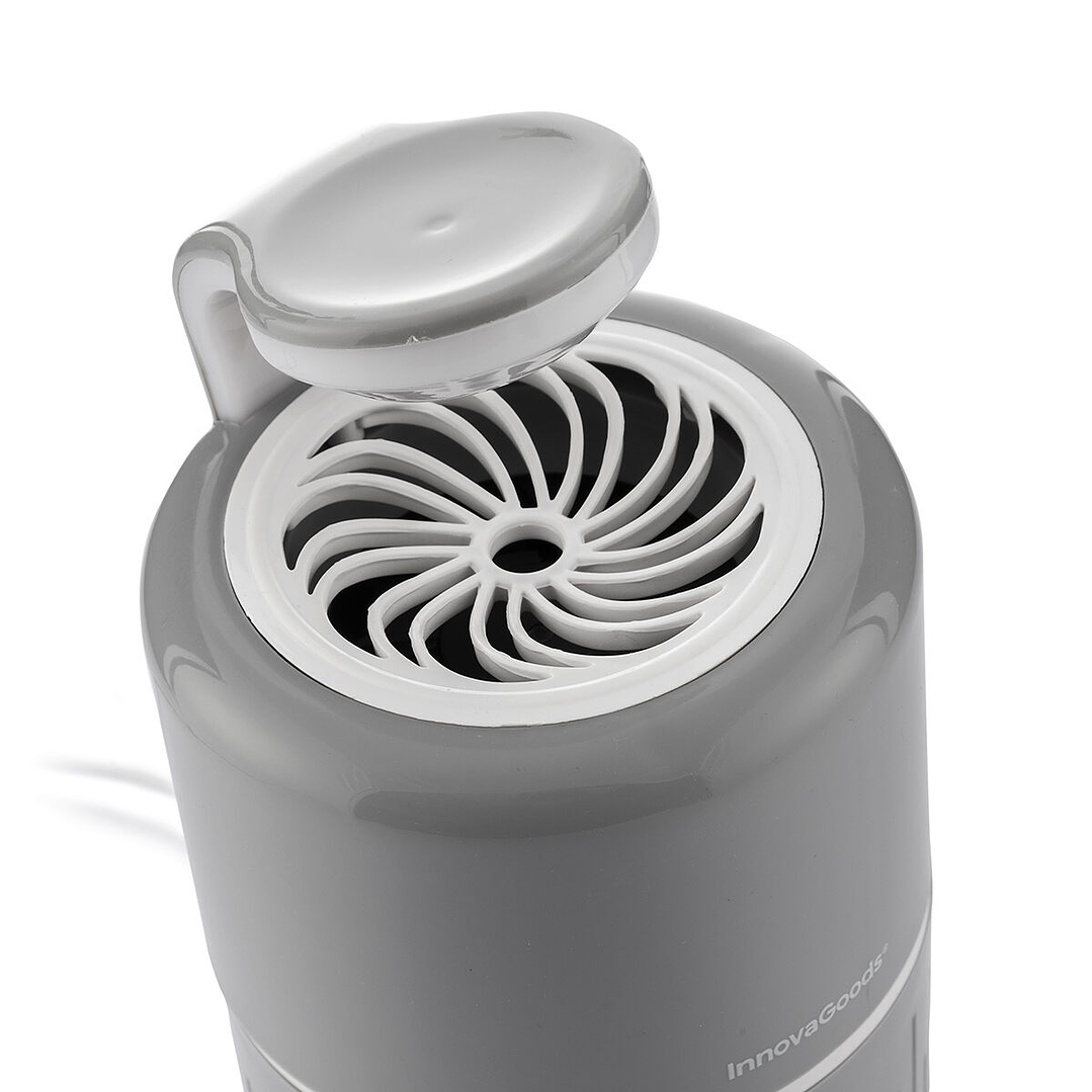 Lámpara Antimosquitos por Succión KL Drain InnovaGoods – Eliminación Silenciosa y Ecológica con Luz UV para Interiores y Exteriores 7