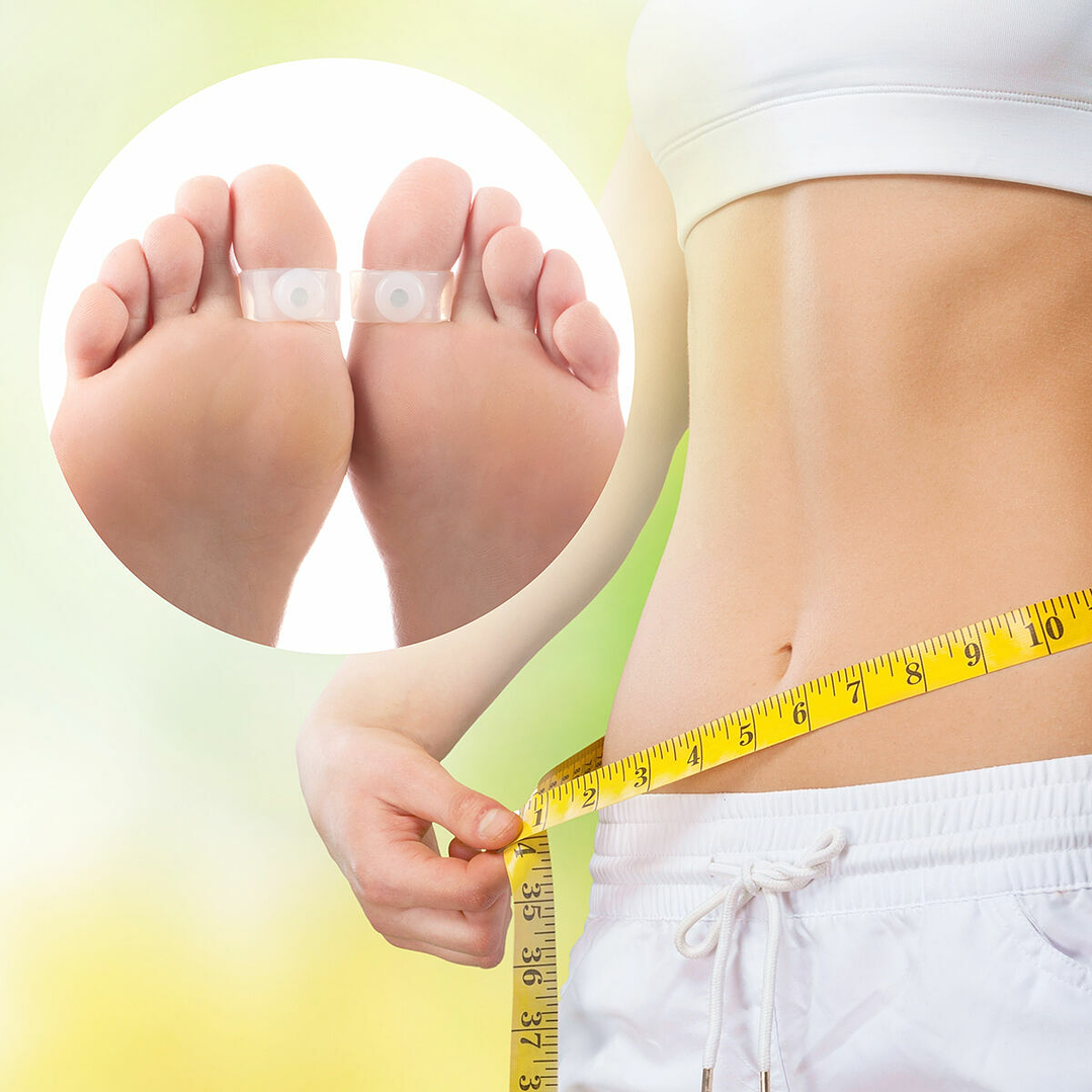 Anillos Adelgazantes Magnéticos Magfit InnovaGoods – Estimulación de Acupuntura para Pérdida de Peso y Mejora del Metabolismo 1