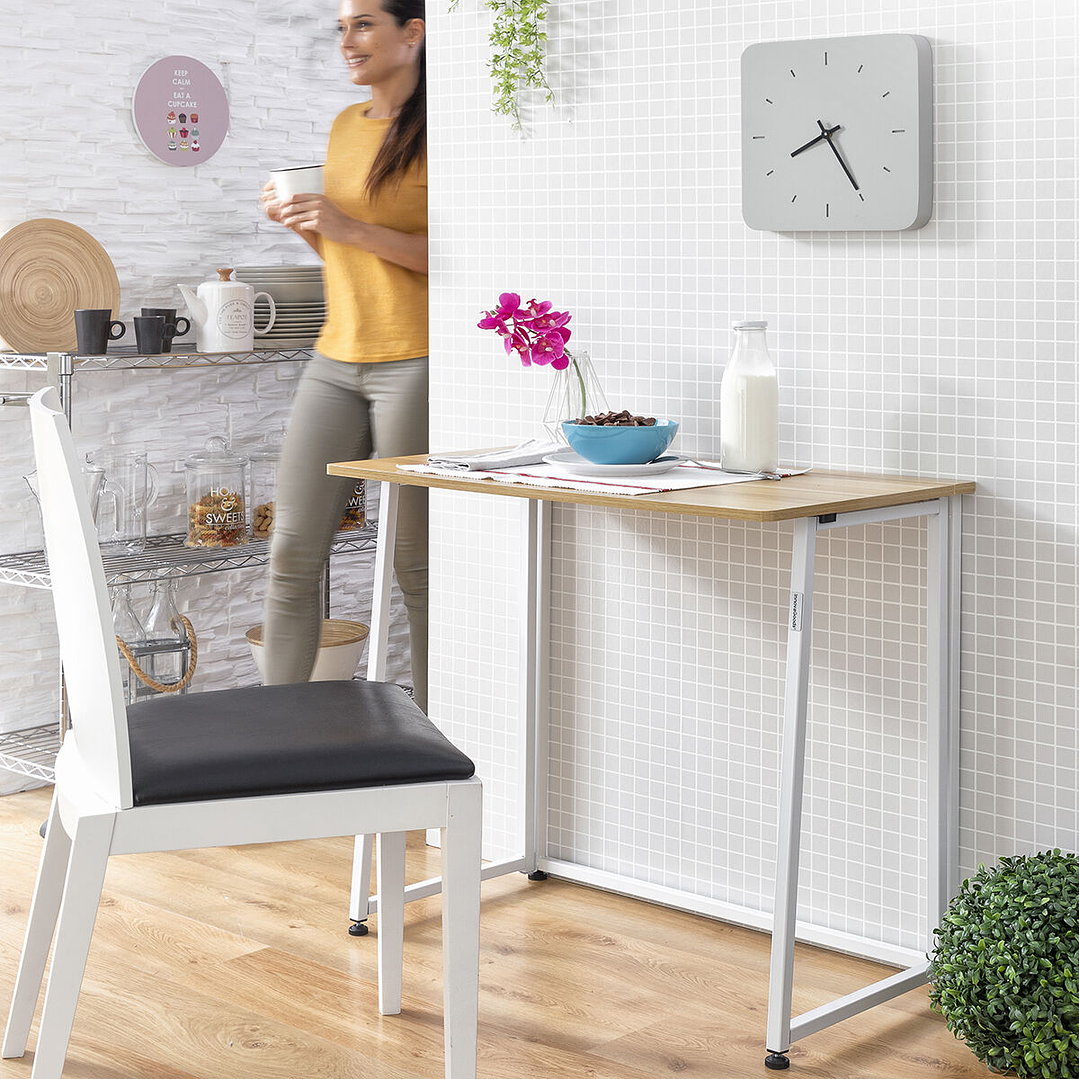 Escritorio Plegable Dolenkaf InnovaGoods – Mesa Portátil Multifunción para Teletrabajo y Ahorro de Espacio 9