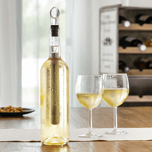 Enfriador de Vino con Aireador InnovaGoods – Sirve tu Vino Fresco y Aireado con Estilo y Precisión