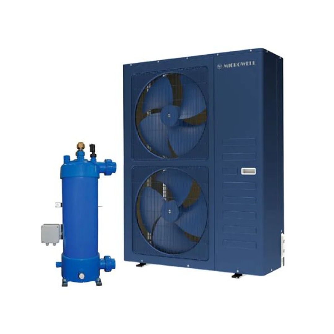 Bomba de Calor para Piscinas SOLIUS MICROWELL HP COMPACT INVENTOR – Alta Eficiencia Energética, Control WiFi 1