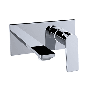 Grifo de Lavabo Monomando Empotrado Vogue Xtreme – Diseño Cromado, Aireador Antivandálico y Eficiencia de 5L/min