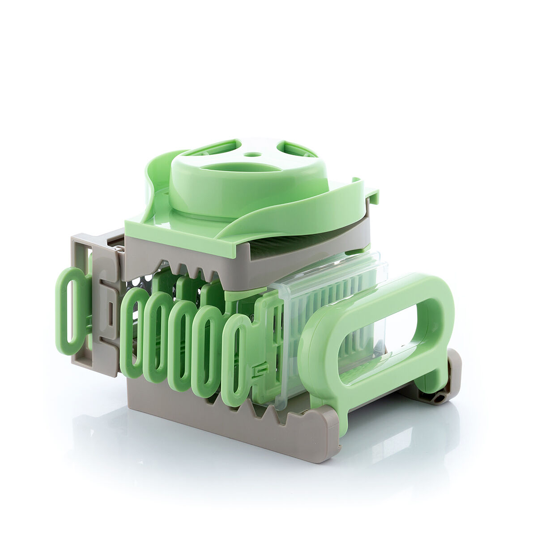 Mandolina-Rallador Plegable 6 en 1 Choppie InnovaGoods – Cortadora de Verduras Multifunción, Diseño Compacto y Cocina Saludable sin Esfuerzo 1