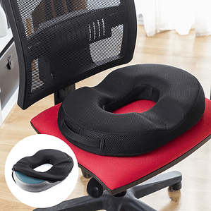 Cojín Ergonómico con Gel y Carbón de Bambú Charnut InnovaGoods – Alivio del Dolor, Postura Saludable y Comodidad en Cada Asiento