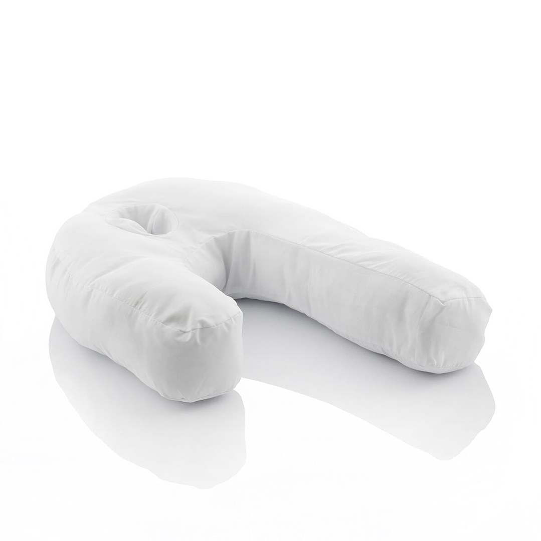 Almohada Ergonómica en Forma de U Slupill InnovaGoods – Postura Lateral Correcta, Sueño Reparador y Alivio para Embarazo 1