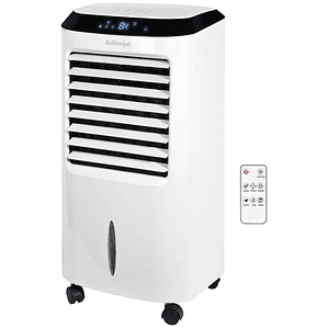Climatizador Evaporativo Portátil Activejet KS-1065BPJ Blanco – Enfriamiento Eficiente, 3 Velocidades y Diseño Compacto para Hogar u Oficina