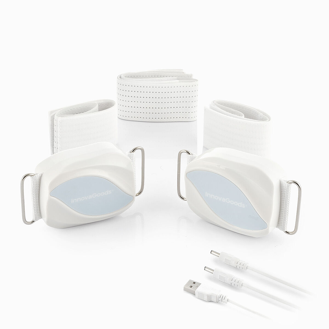 Cinturón Masajeador Vibratorio Bubratt InnovaGoods – Escultura Corporal, Efecto Adelgazante y Masaje Tonificante Multiposición 8