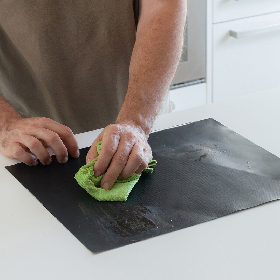 Esterilla para Horno y Barbacoa InnovaGoods (2 Unidades) – Reutilizable, Antiadherente y Resistente al Calor 3