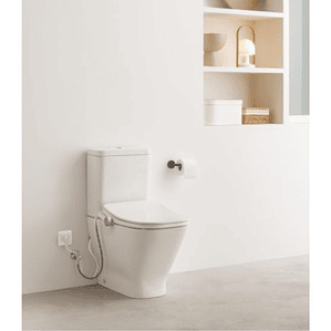Transforma tu baño con el M4 Square Compact: Asiento Inteligente con Lavado y Secado para Inodoro Compacto